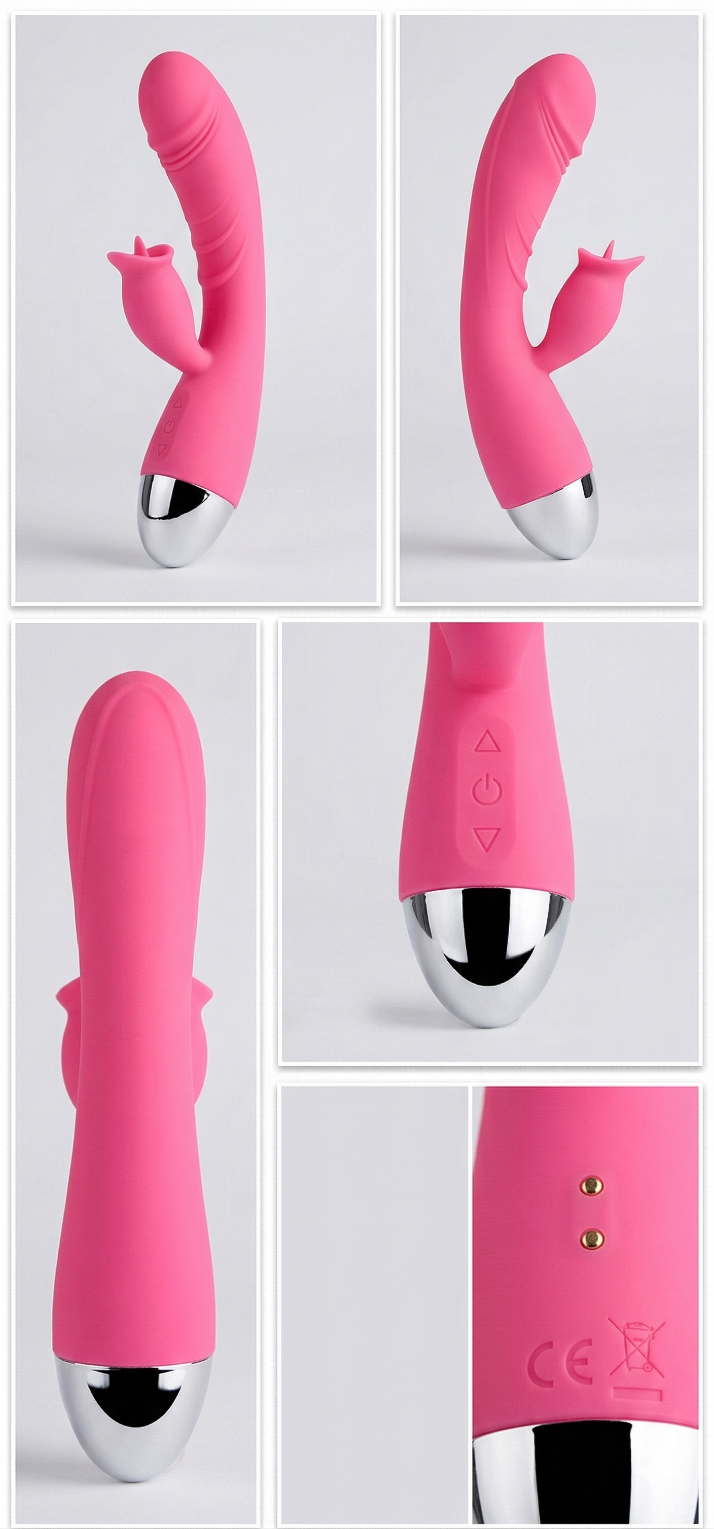 🔥 Luxury Rabbit Vibrator Dual Stimulation • Soft Silicone • Ultimate Pleasure